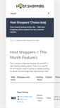 Mobile Screenshot of hostshoppers.com